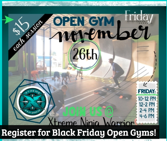 Overview - Homeschool Open Gym Drop-In November - Xtreme Ninja Warrior