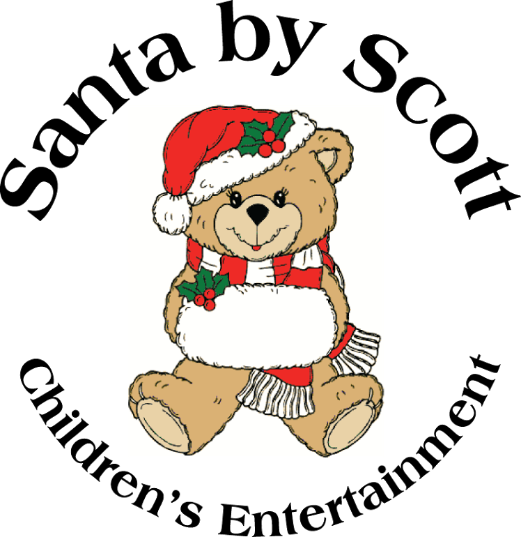 Santa By Scott Teddy Bear