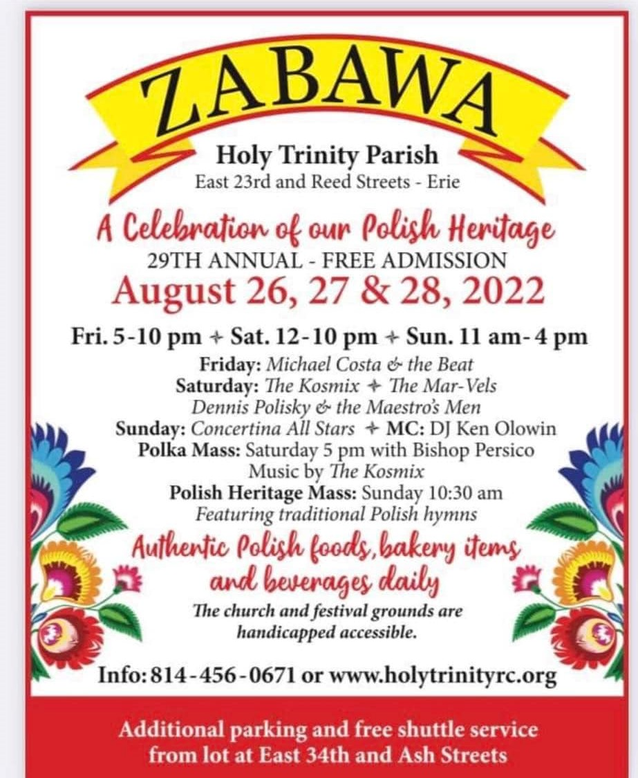 Zabawa Polish Festival (Aug. 2628) Macaroni KID Erie