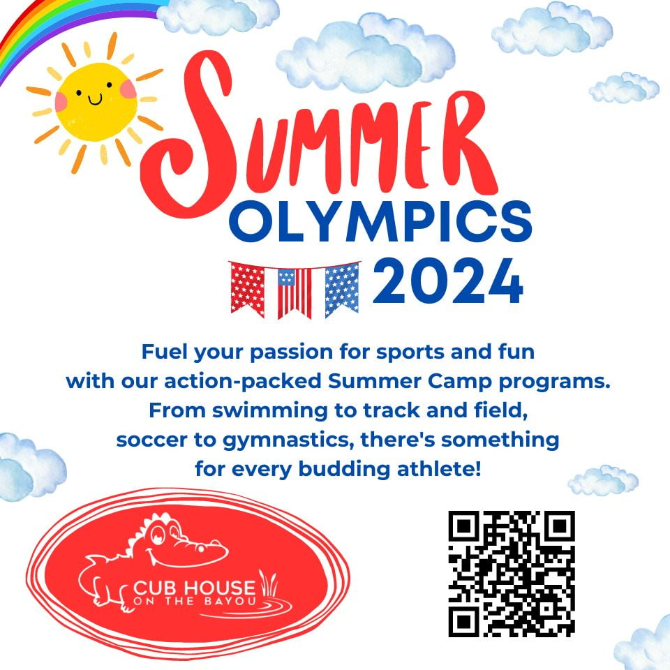 Summer Olympics Summer Camp, 10 weeks of sports themed camps for 4 - 11 years of age.