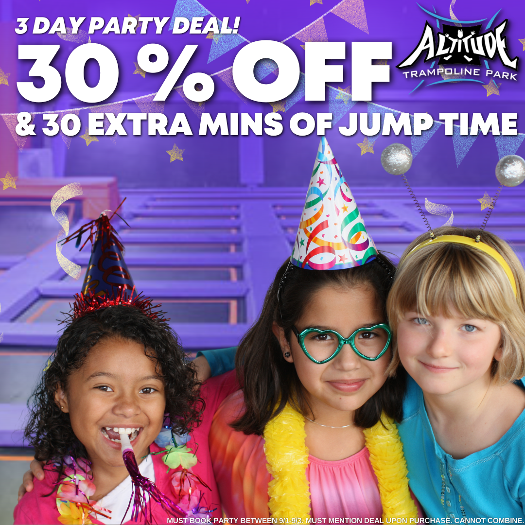 Birthday party deals