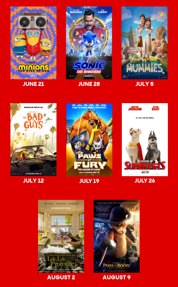 The Cinemark Summer Movie Clubhouse Starts June 19th | Macaroni KID ...