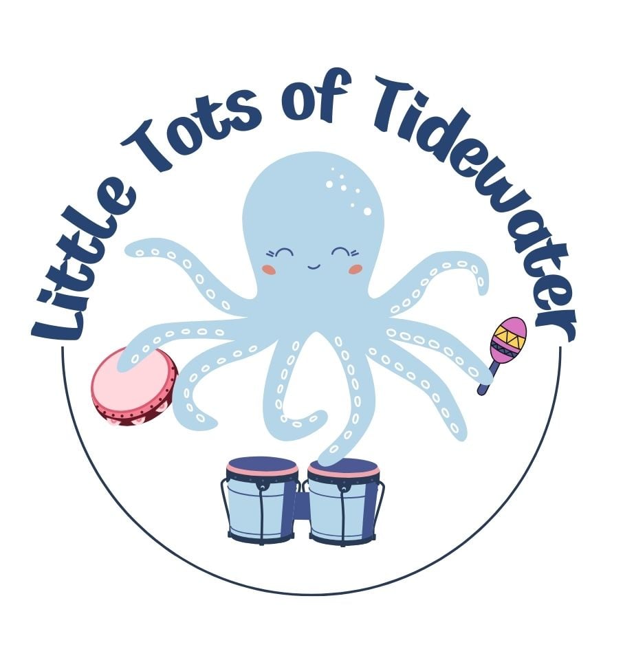 Little Tots of Tidewater parent child music movement class for preschoolers babies toddlers ages 8 months to 4 years weekly class indoors and outdoors Chesapeake Virginia Beach VA