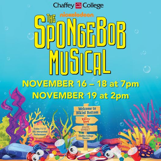 🧽The Spongebob Musical at Chaffey College | Macaroni KID Upland ...