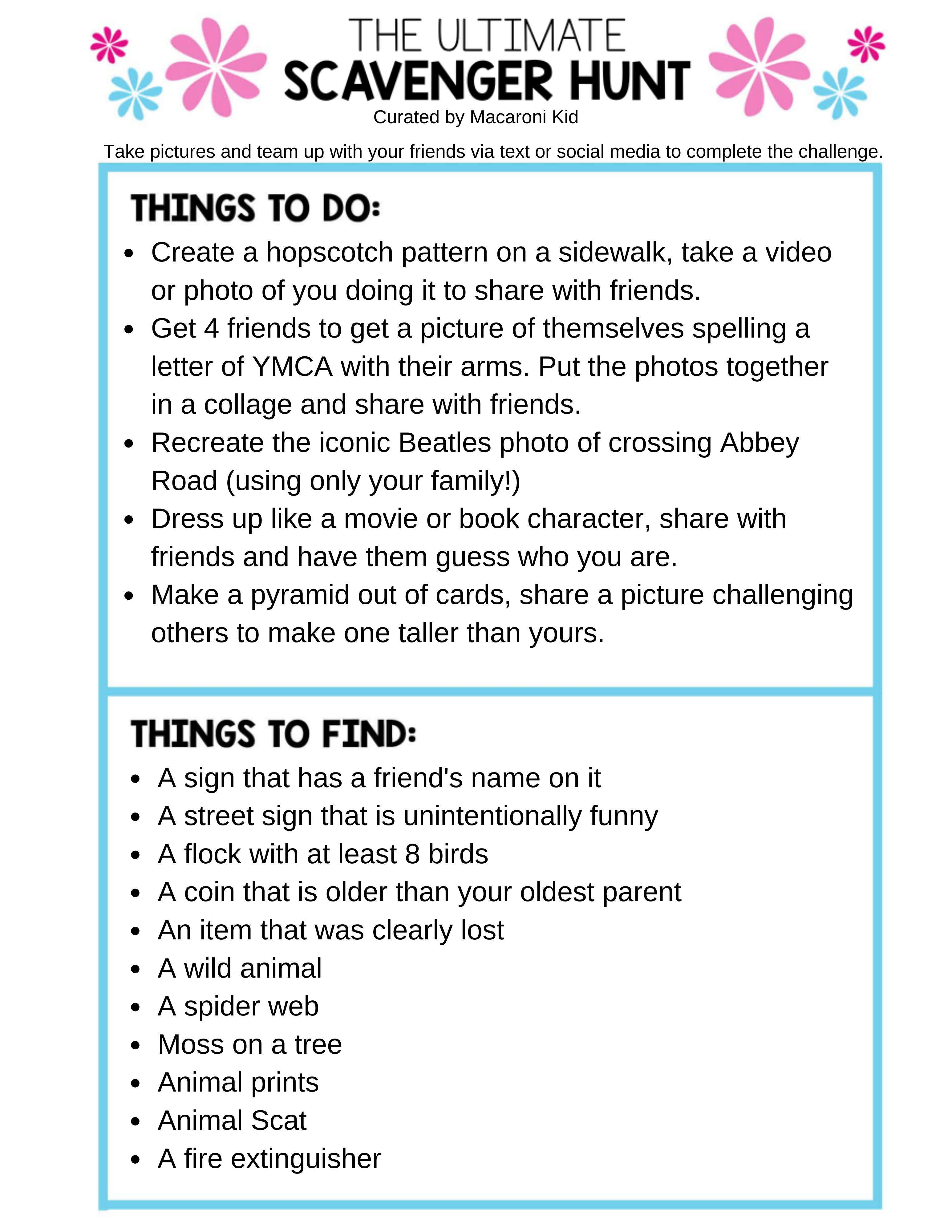 Funny Scavenger Hunt Ideas For Adults
