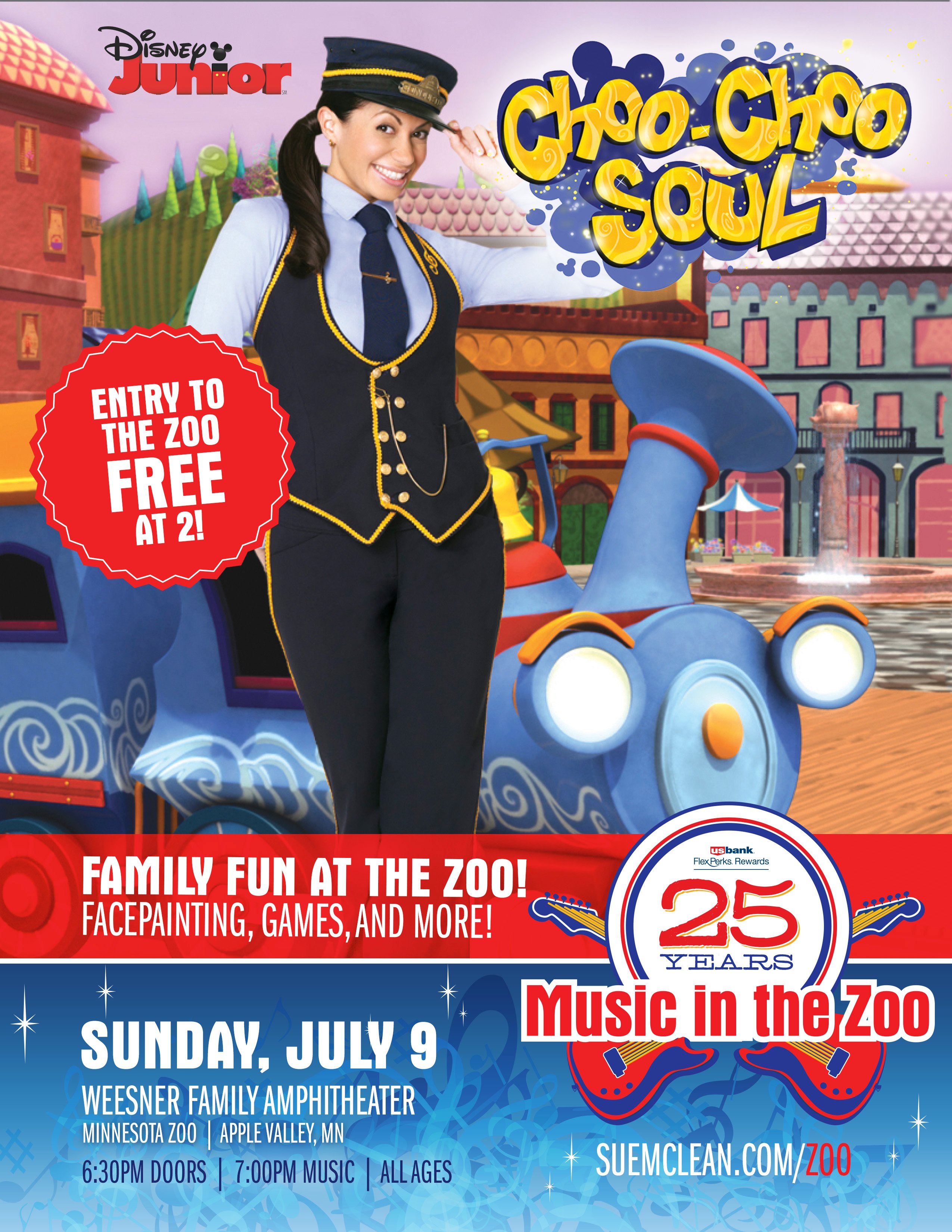 Choo Choo Soul At Music In The Zoo Enter To Win Tickets Macaroni Kid Carver Eden Prairie