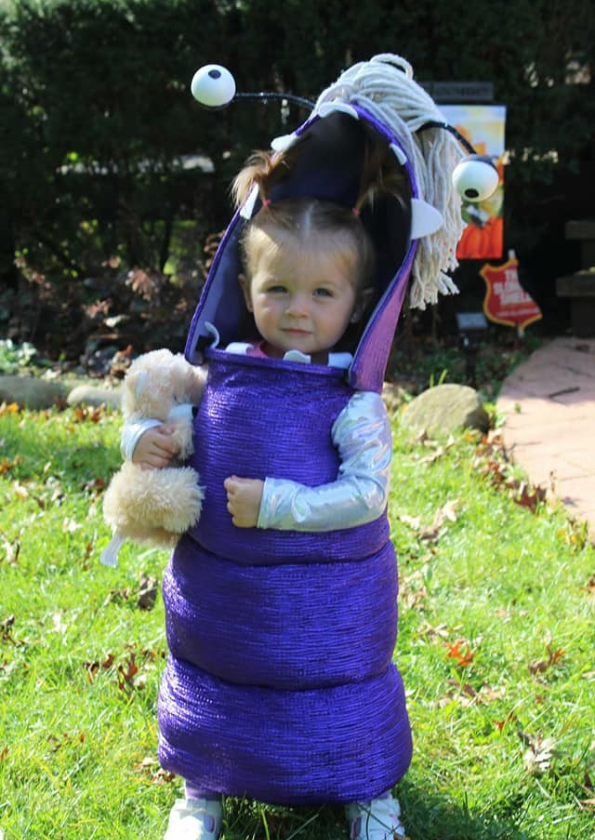 baby purple minion costume