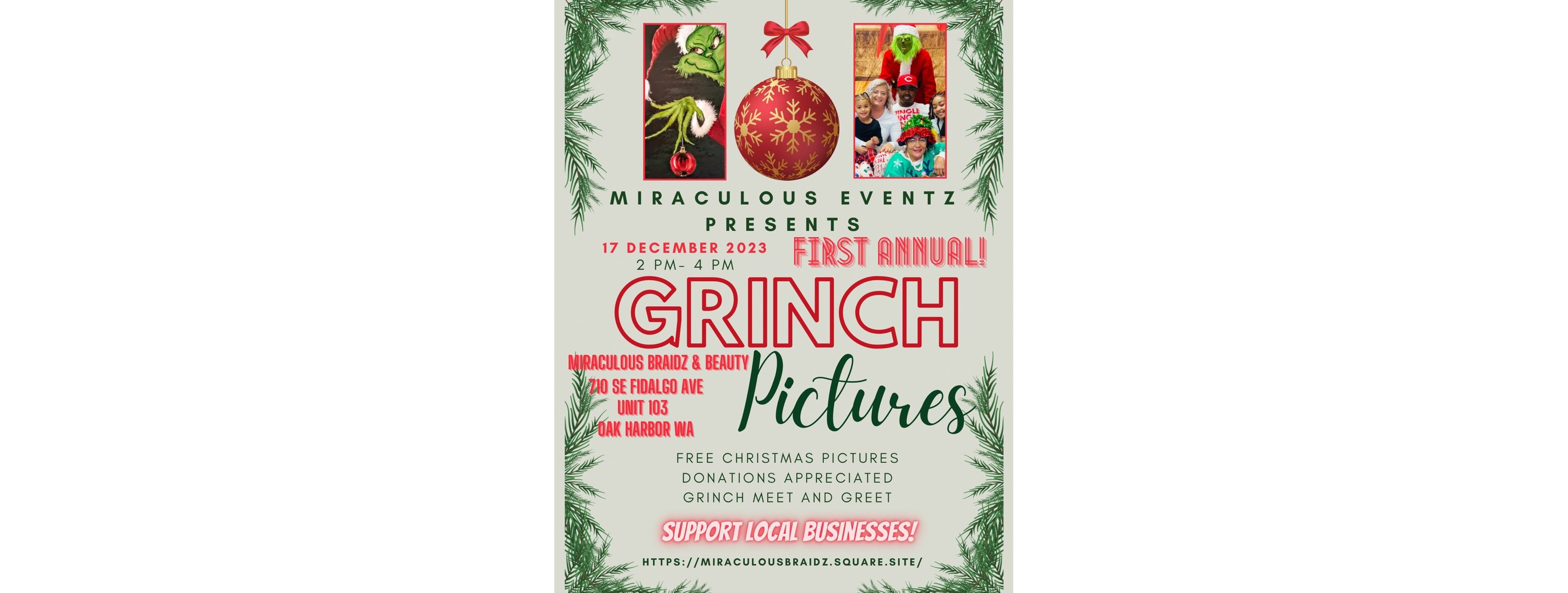 Discover The Grinch Photoshoot Events & Activities in Burlington, WA