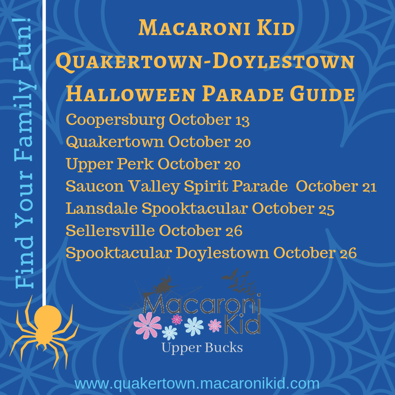 QuakertownDoylestown Halloween Parade Guide Macaroni KID Upper Bucks