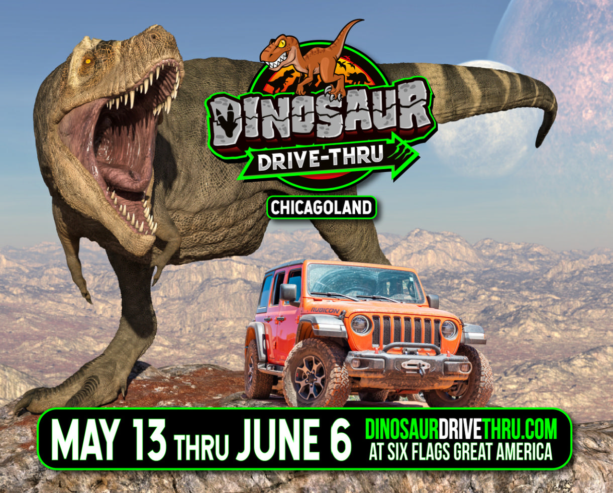 dinosaur drive through chicago