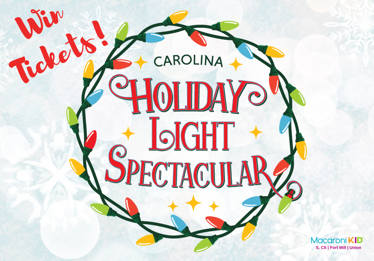 Carolina Holiday Light Spectacular at Ballantyne's Backyard Macaroni