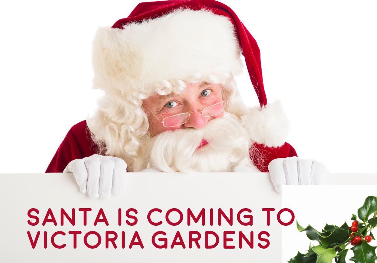 Victoria Gardens - Planning your trip to see Santa? Here's a sneak