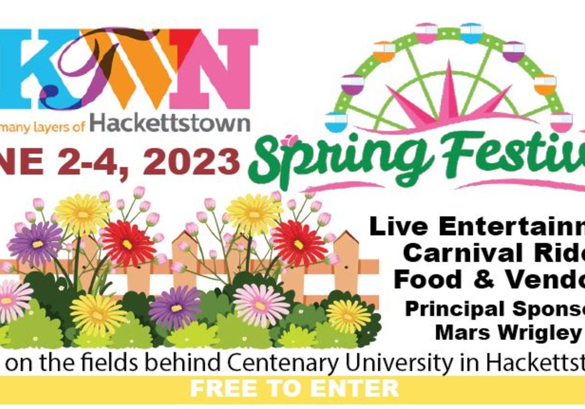 Hackettstown SPRING FESTIVAL is back! Starts today! Macaroni KID West