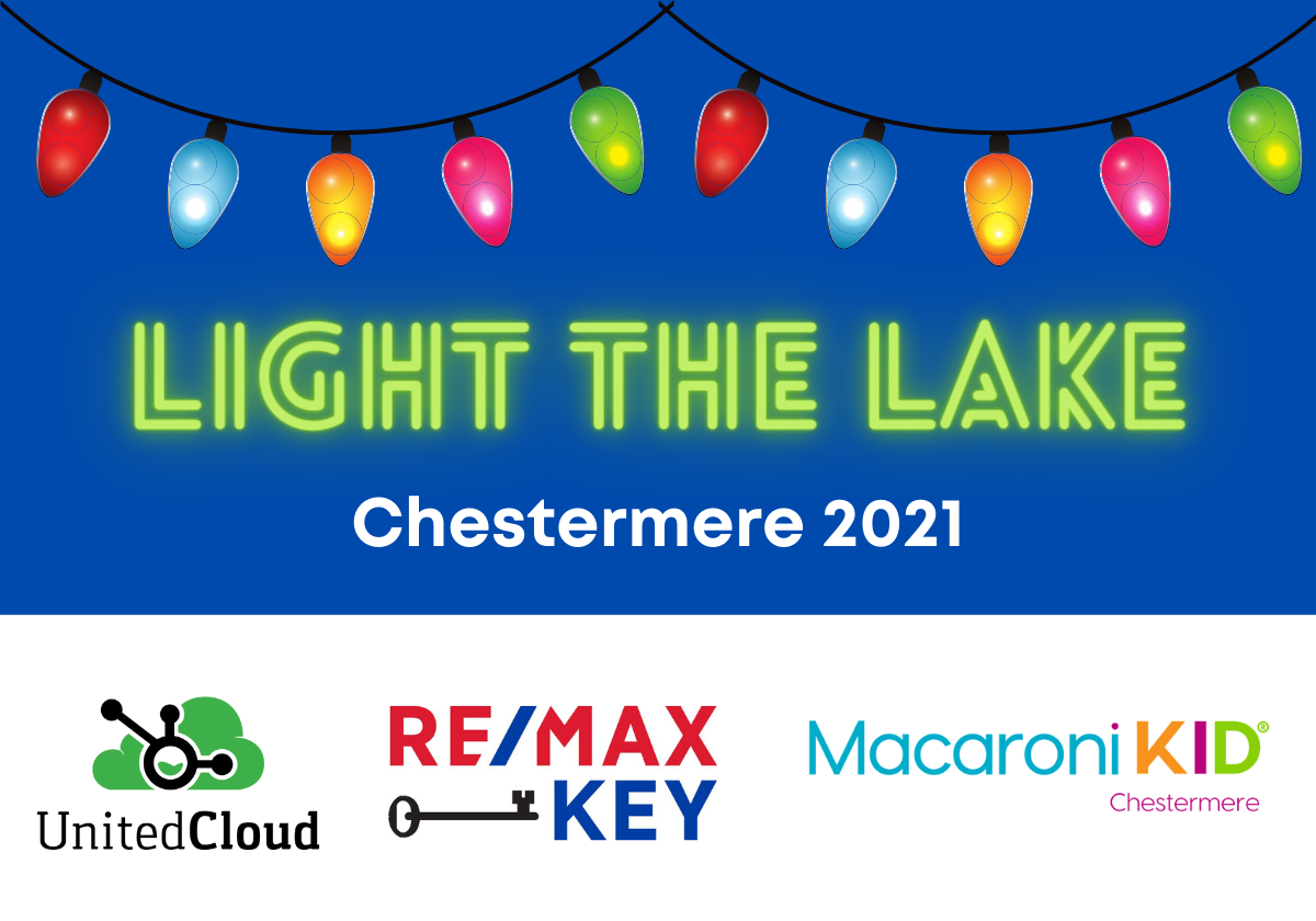 Light the Lake Let's light up Chestermere this holiday season