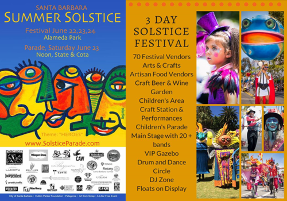 Santa Barbara Summer Solstice Festival is June 2224 in Alameda Park