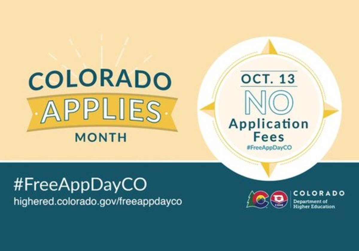 October 13 is FREE College Application Day in Colorado Macaroni KID