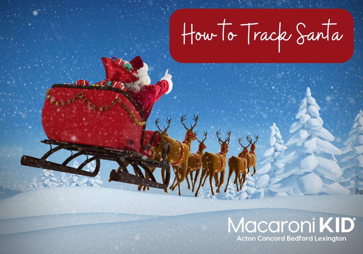 How to Track Santa Macaroni KID ActonConcordBedfordLexington