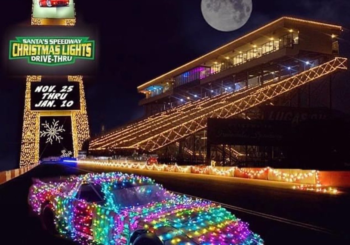 Santa's Speedway Christmas Lights DriveThru Spectacular Macaroni KID