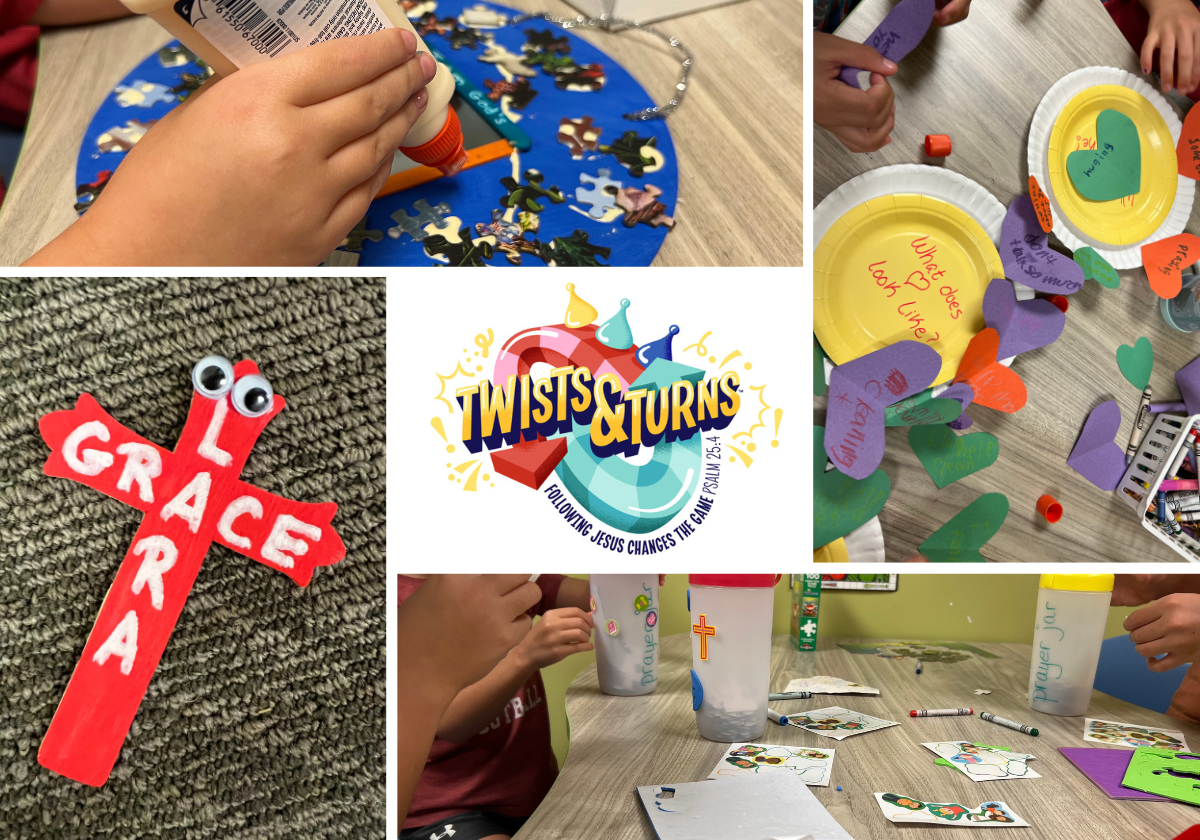 Twists & Turns VBS Crafts Macaroni KID DallasHiramAcworth