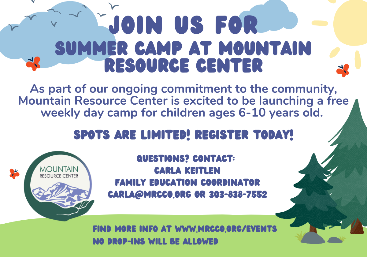 Free Summer Camp At Mountain Resource Center 