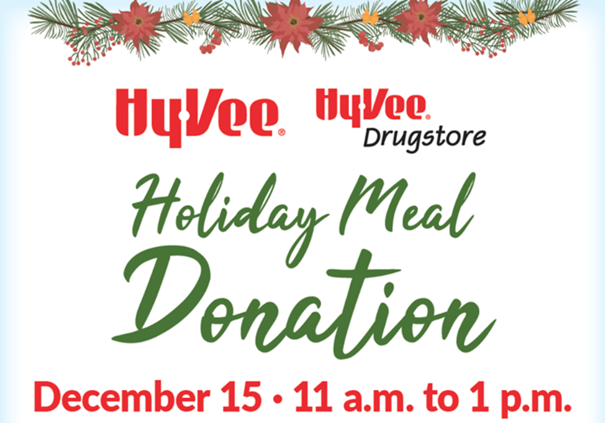 HyVee Holiday Meal Distrubution Macaroni KID Cedar Rapids