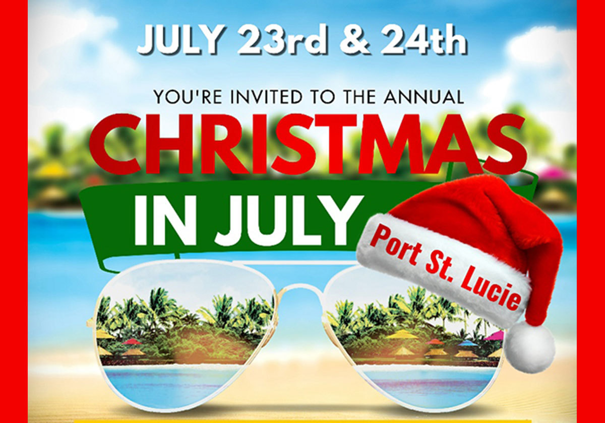 Christmas in July Port St. Lucie, July 23rd & 24th Macaroni KID Port