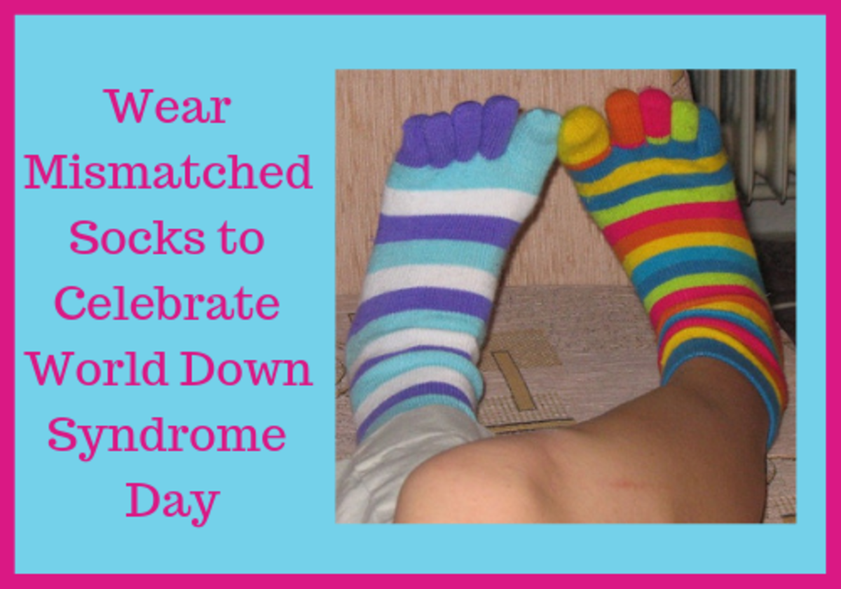 Celebrate World Down Syndrome Day with Crazy Socks! Macaroni KID