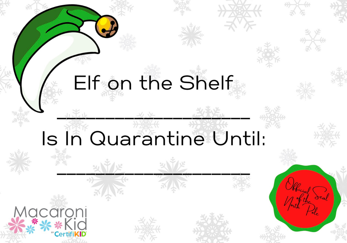  View 20 Return Letter Elf On The Shelf Quarantine Letter Printable Free