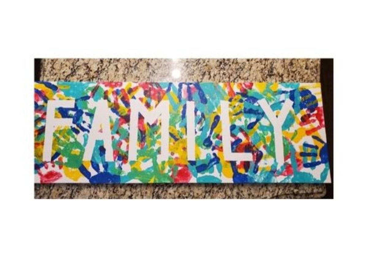 FAMILY Handprint Painting | Macaroni KID Bethesda - Chevy Chase - Potomac