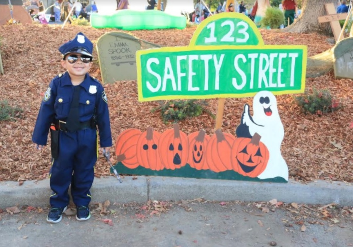 Trick or Treat on Downtown Safety Street Halloween Event for Kids