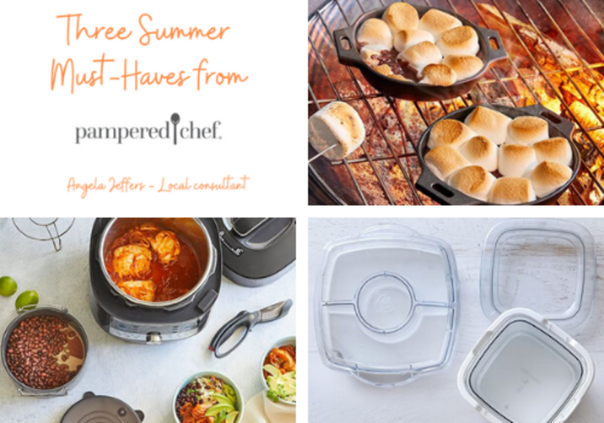 Giveaway 🍳Plus Three Summertime Must-Haves from Pampered Chef