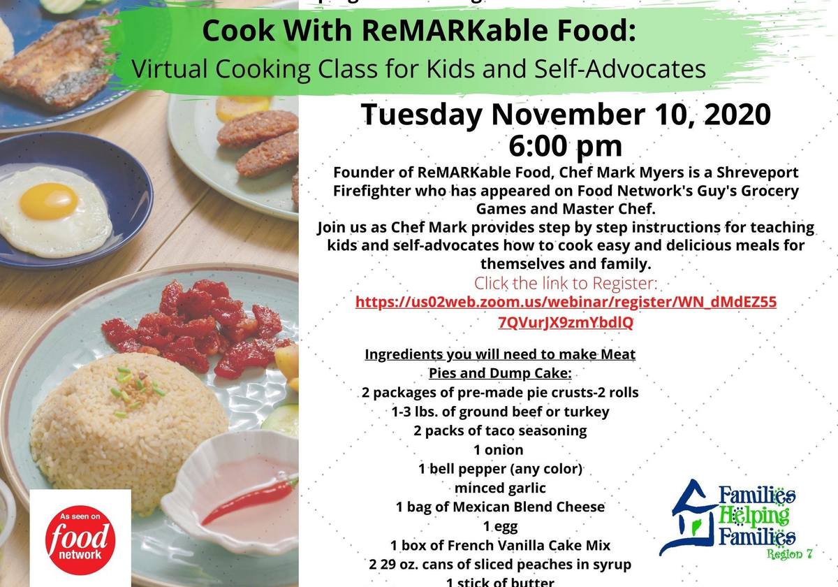 Cooking Class With Chef Mark Myers Of Remarkable Food Macaroni Kid Shreveport Bossier