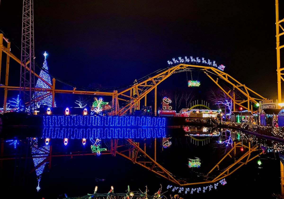 Kennywood Holiday Lights Returns to Pittsburgh Brighter Than Ever