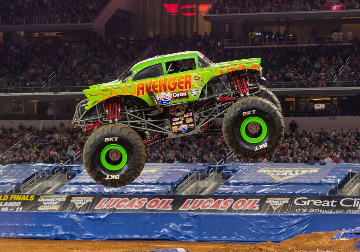 Rockwell RED Monster Jam Truck