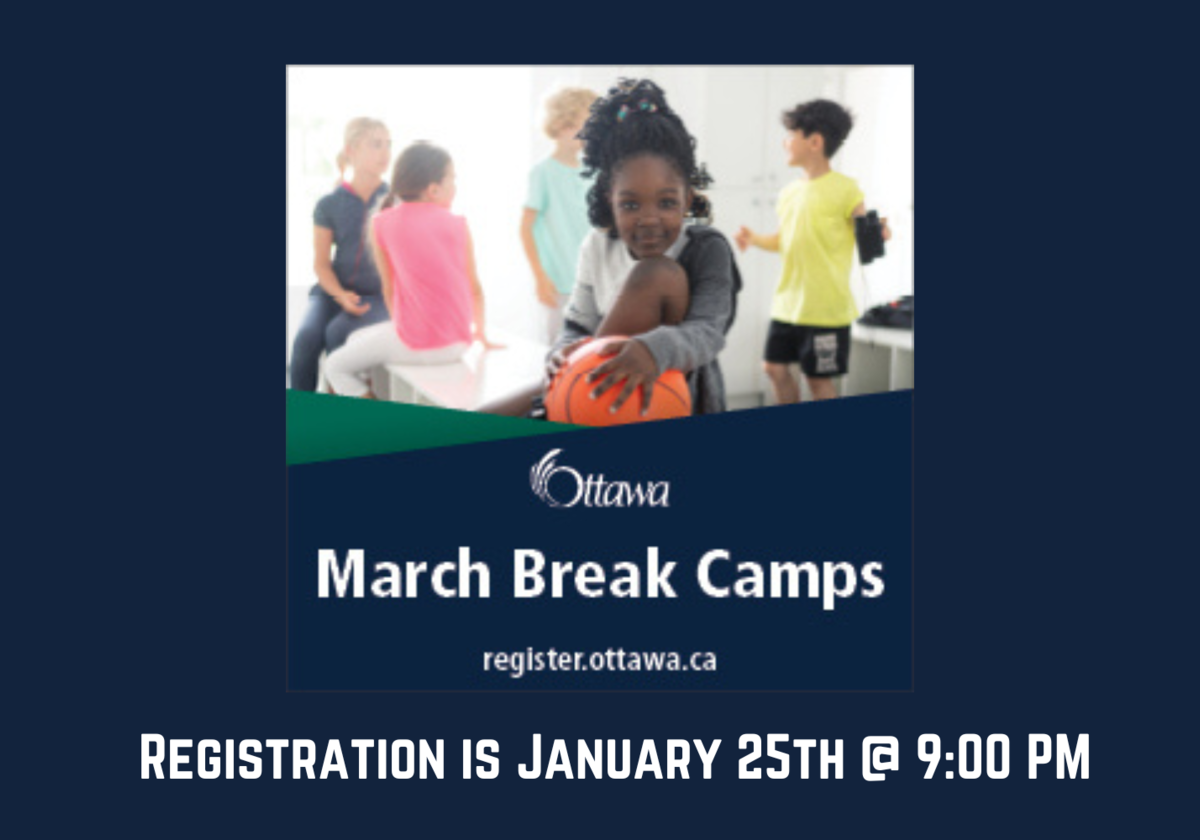 City of Ottawa March Break Camp Registration is ALMOST HERE! Macaroni