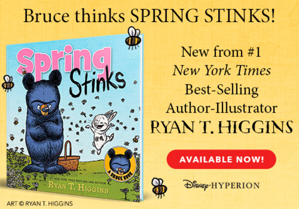 Reading Room: Hop Into Spring With Bruce The Bear And Ruth The Bunny 