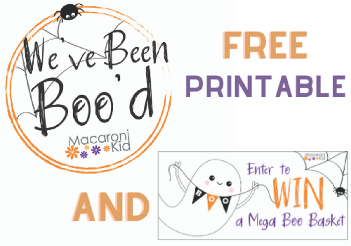 You've Been Boo'd! Free Boo Basket Printables! Macaroni Kid Kansas