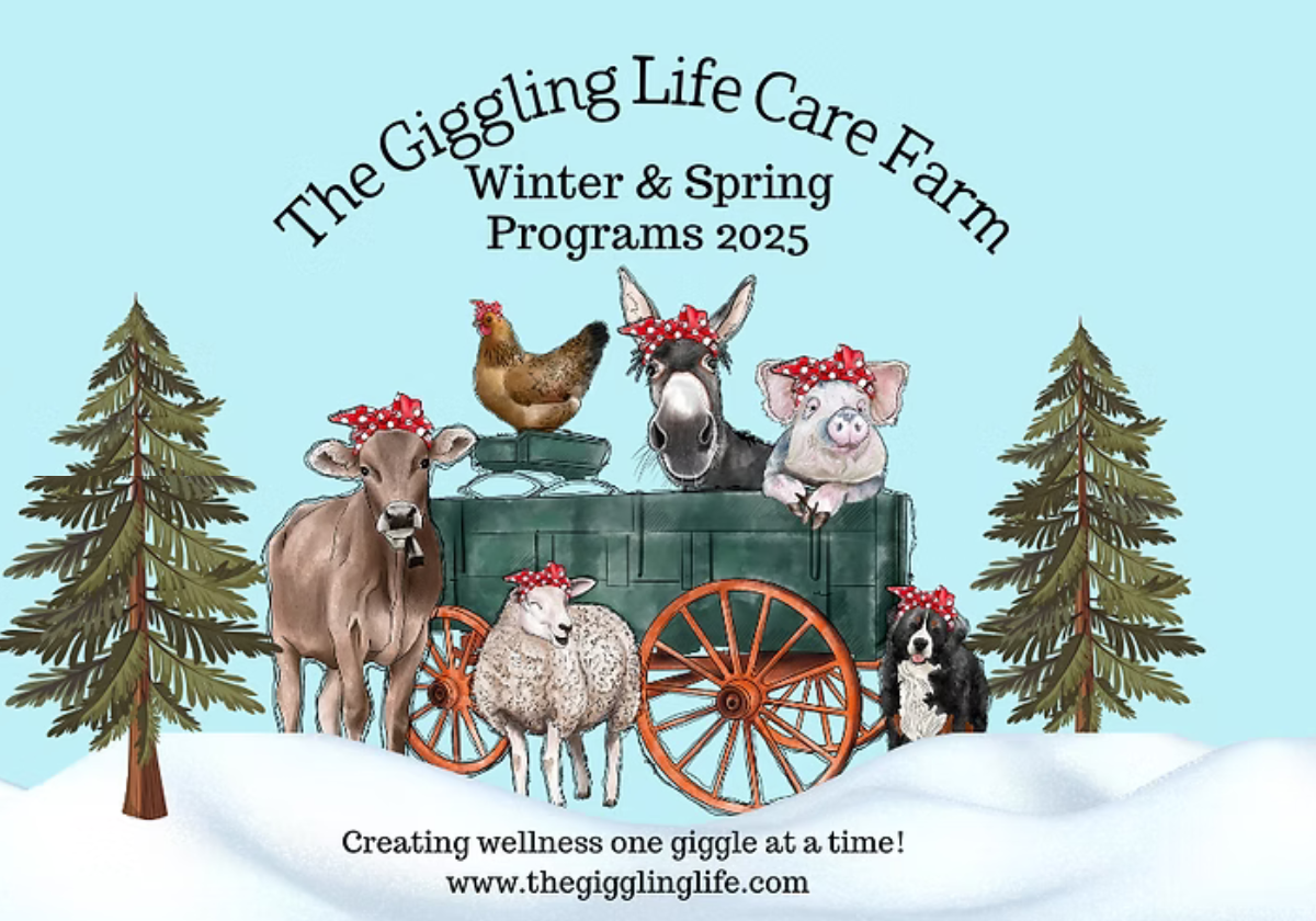 Winter FUN Awaits at Giggling Life Care Farm + 2025 Programs Kickoff