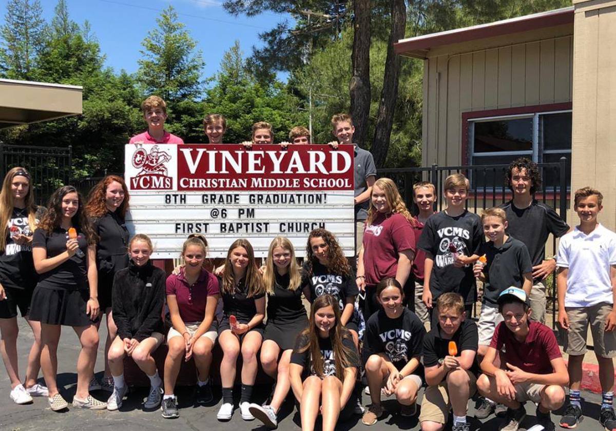 Vineyard Christian Middle School Back On Campus Macaroni Kid Lodi