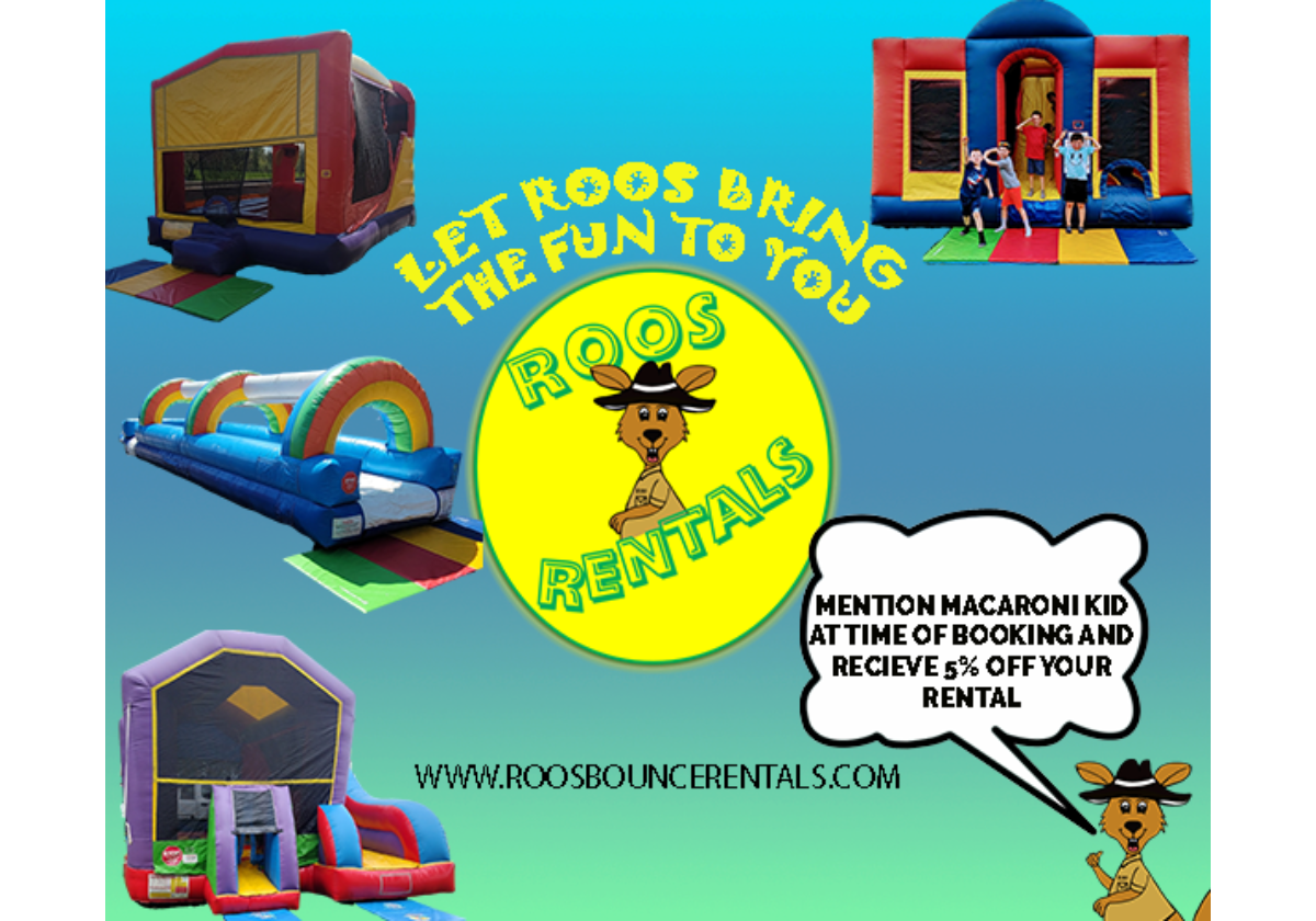 Roos Inflatables  Macaroni KID Williamsport