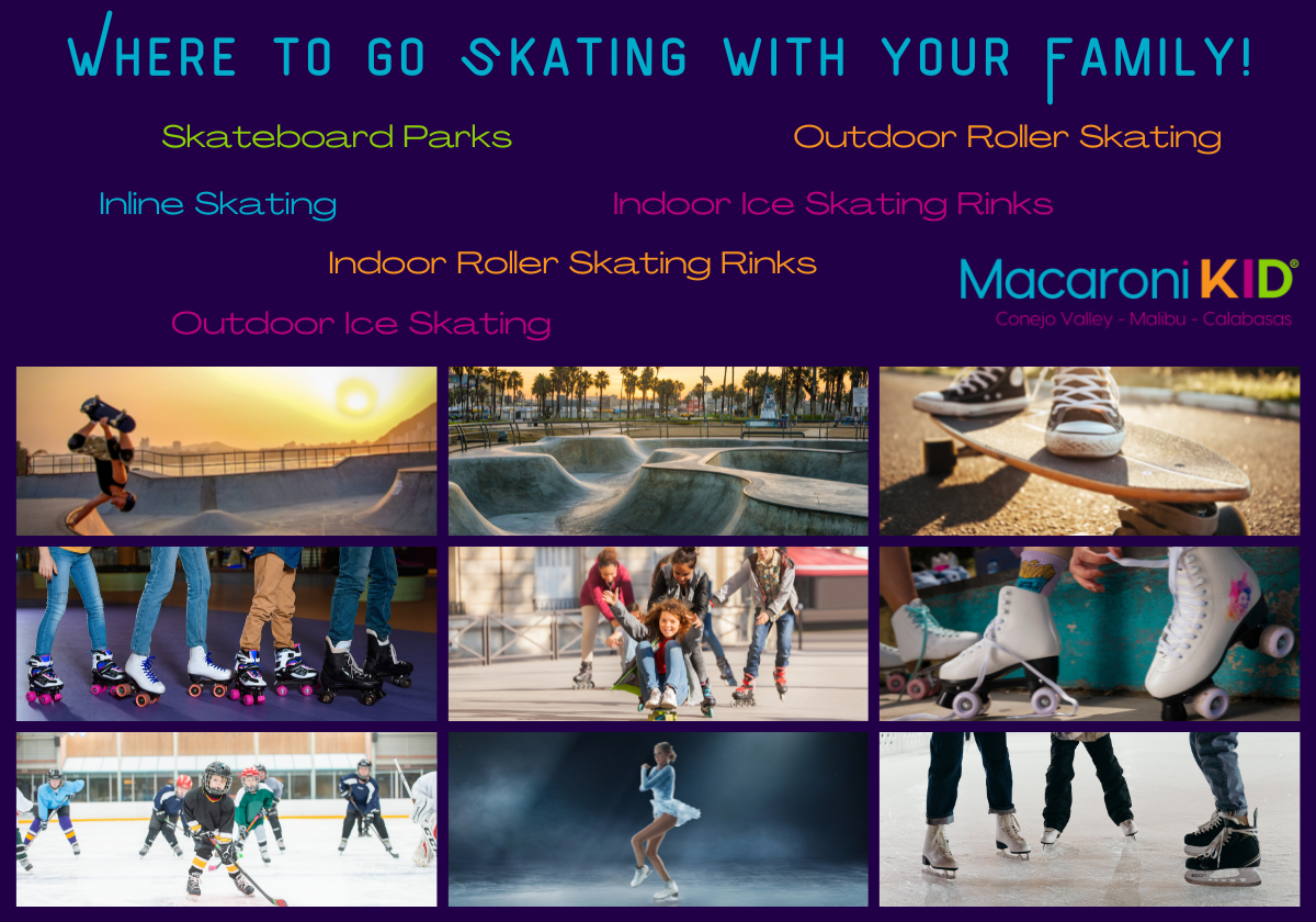 Family-Friendly Skating in Conejo Valley, Malibu, Calabasas and Nearby