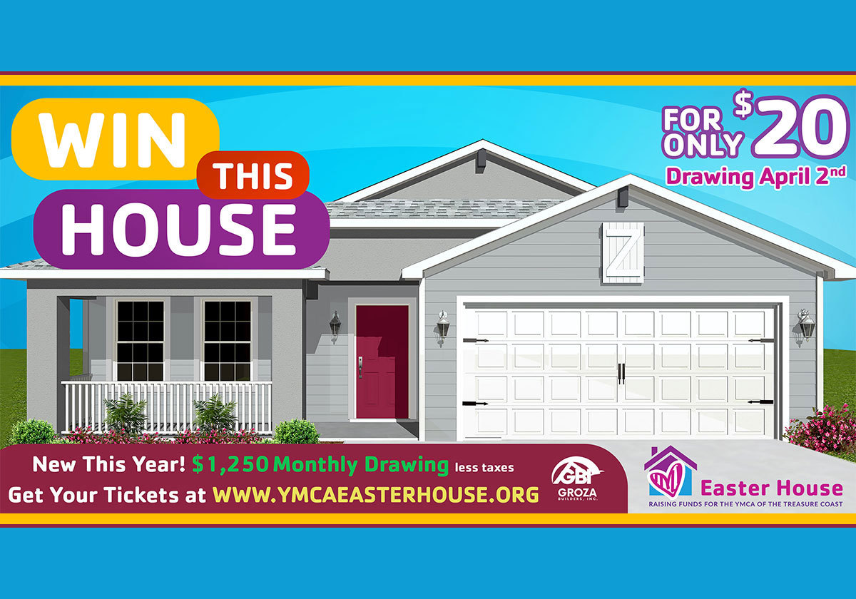 YMCA Easter House Drawing April 2nd Macaroni KID Port St Lucie