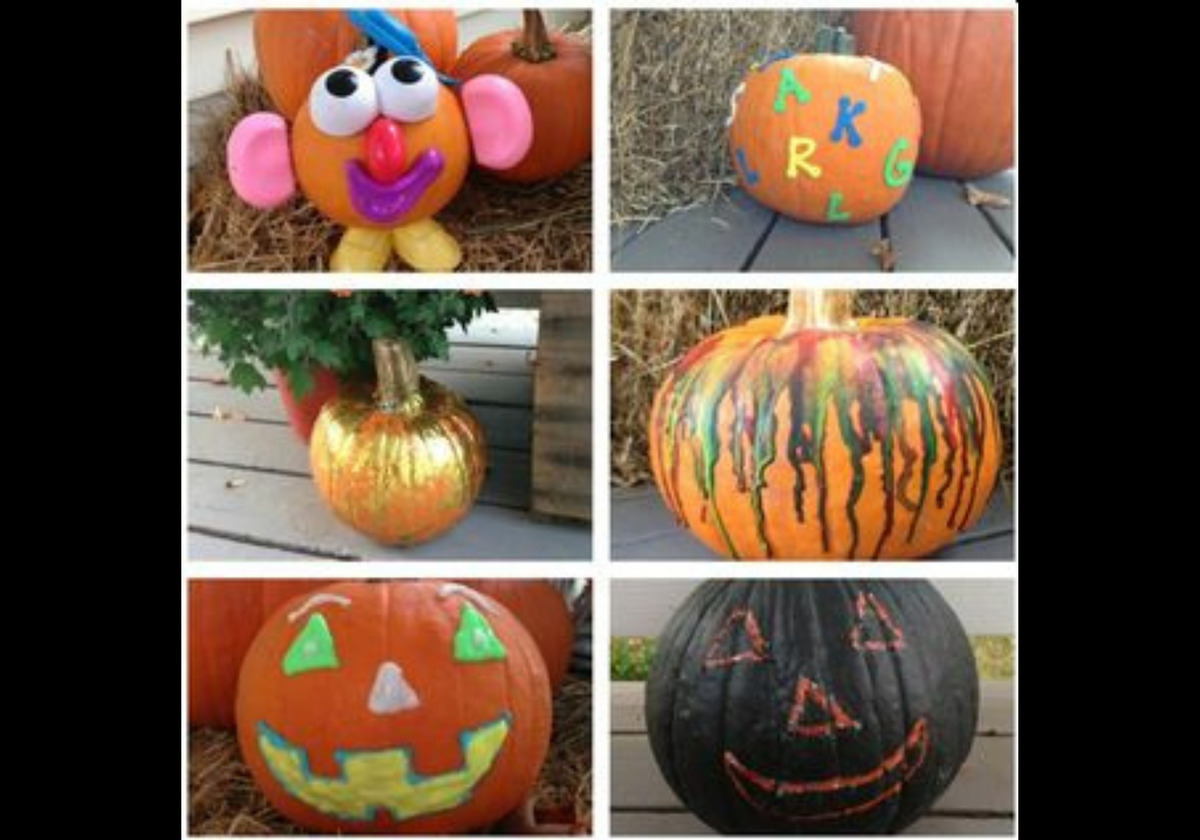 No Paint No Carve Pumpkin Decorating for Kids - Meri Cherry