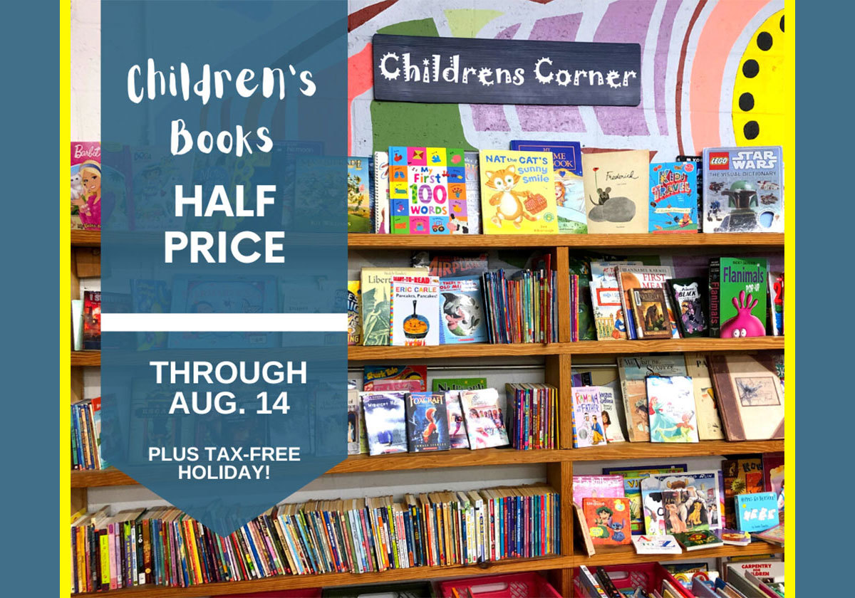 Book Depot Holds Half-Price Sale on Children's Books Thru August 14th ...