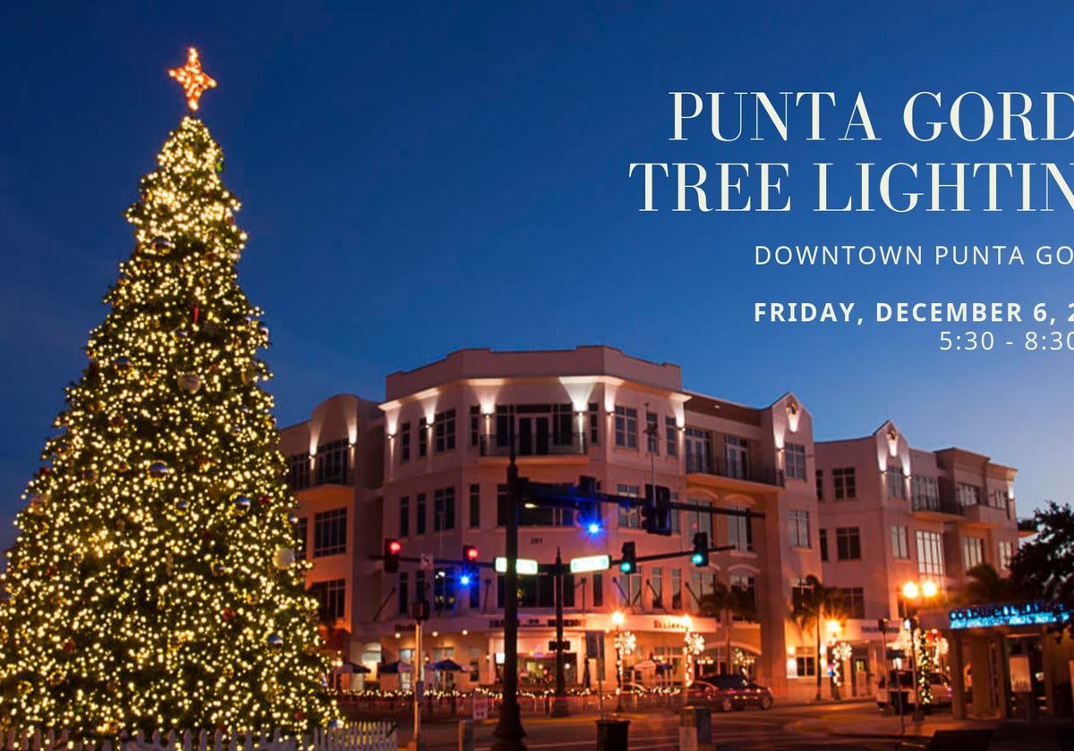 Punta Gorda Tree Lighting Macaroni KID Port Charlotte