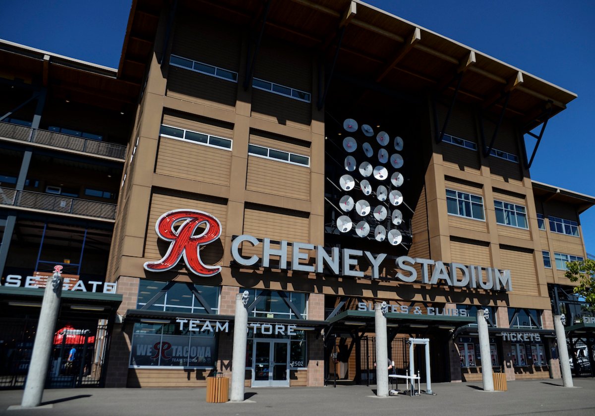 Tacoma Rainiers Stadium Pennant