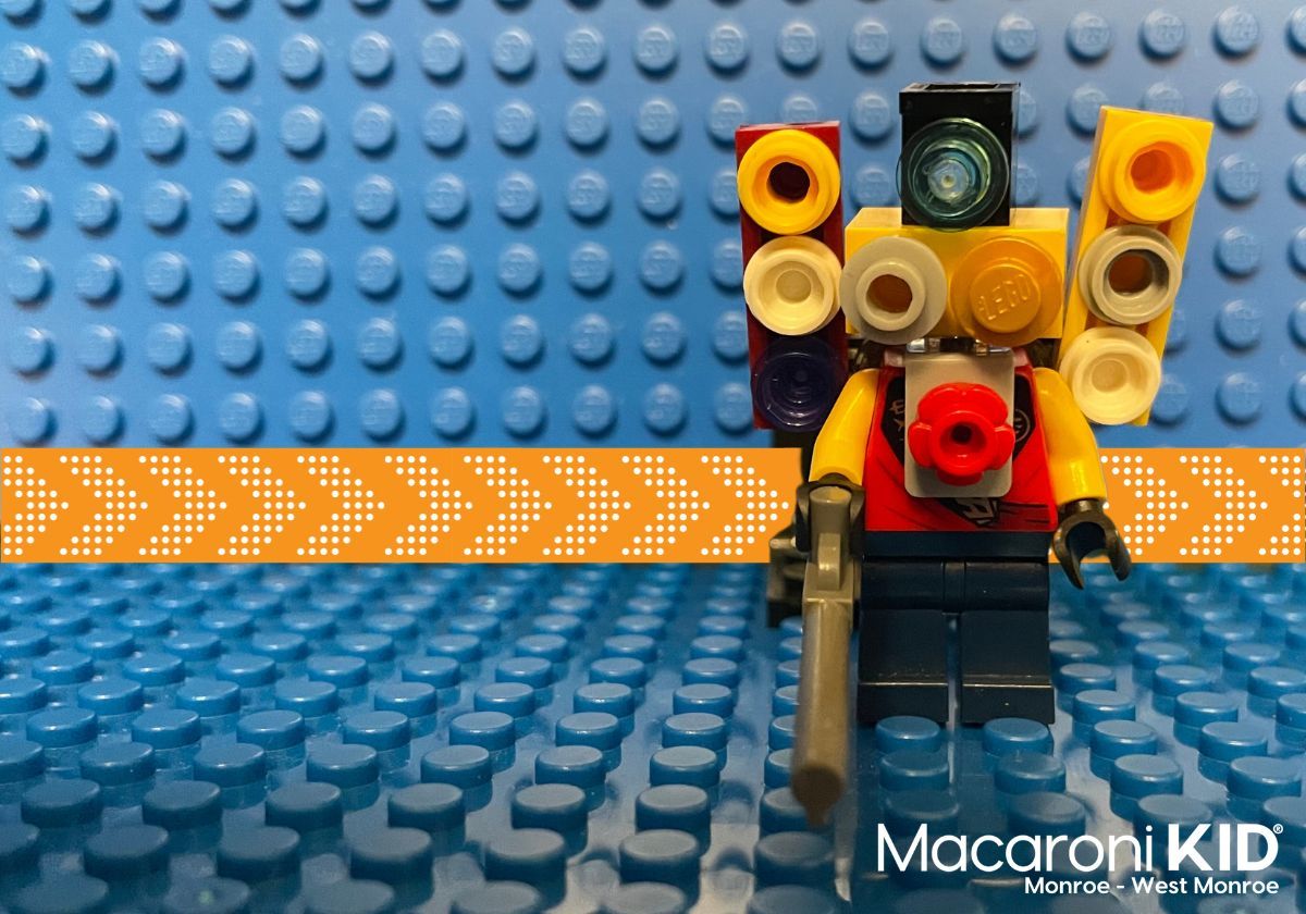 Skibidi: Recreate a Popular Action Figure with LEGO Bricks! | Macaroni ...