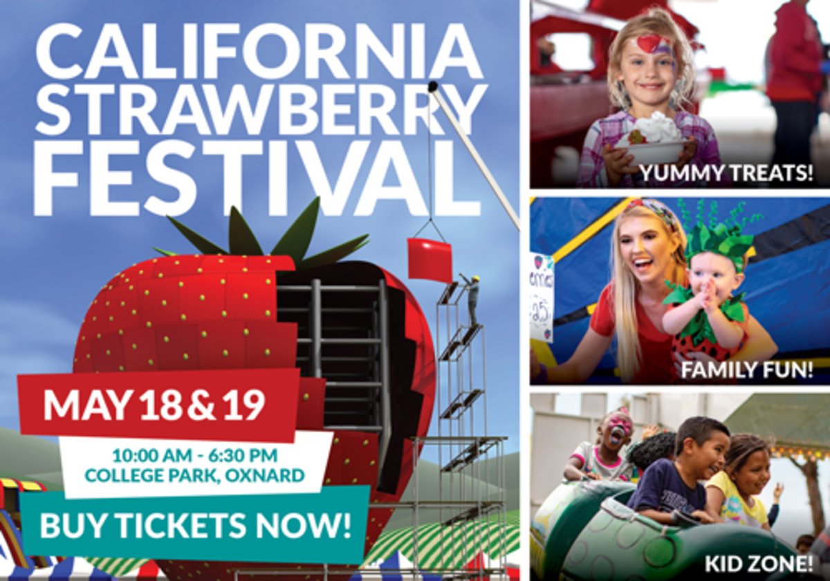 Join Us at the 2019 Oxnard Strawberry Festival Celebration May 1819