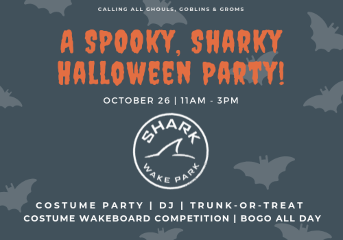 A Free Spooky, Sharky Halloween Party October 26th! Macaroni KID Palm