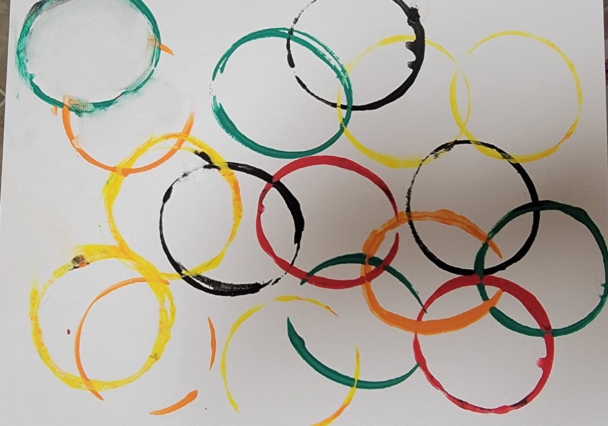 Why does the Olympic Flag have five rings?